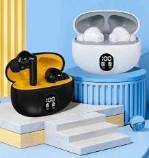 TWS Wireless Earbuds with LED Display – ENC Noise Cancellation, HiFi Stereo, Bluetooth 5.3 Ear Buds Air 31 | Airpods with Mic