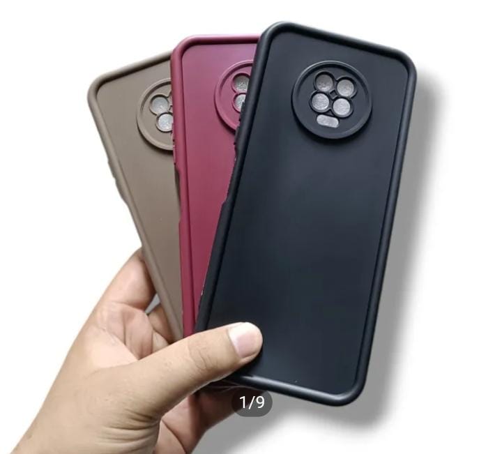 Infinix Note 7 Rimless Design Case Matte Scrub Hard PC Shockproof Back Cover Framless